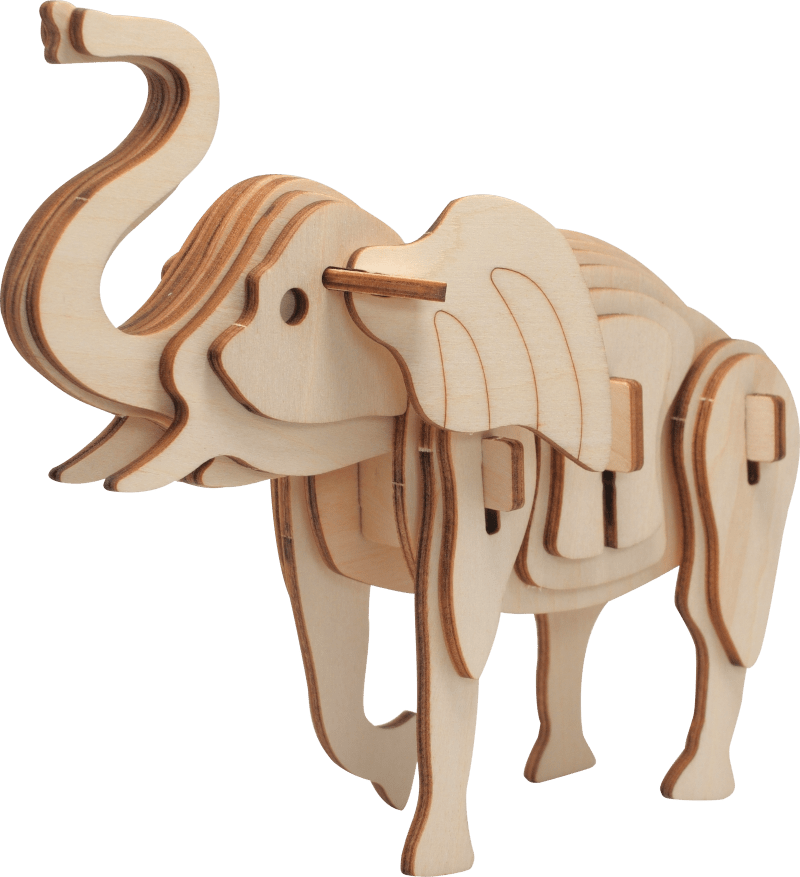 3D Elephant - Flip Toys