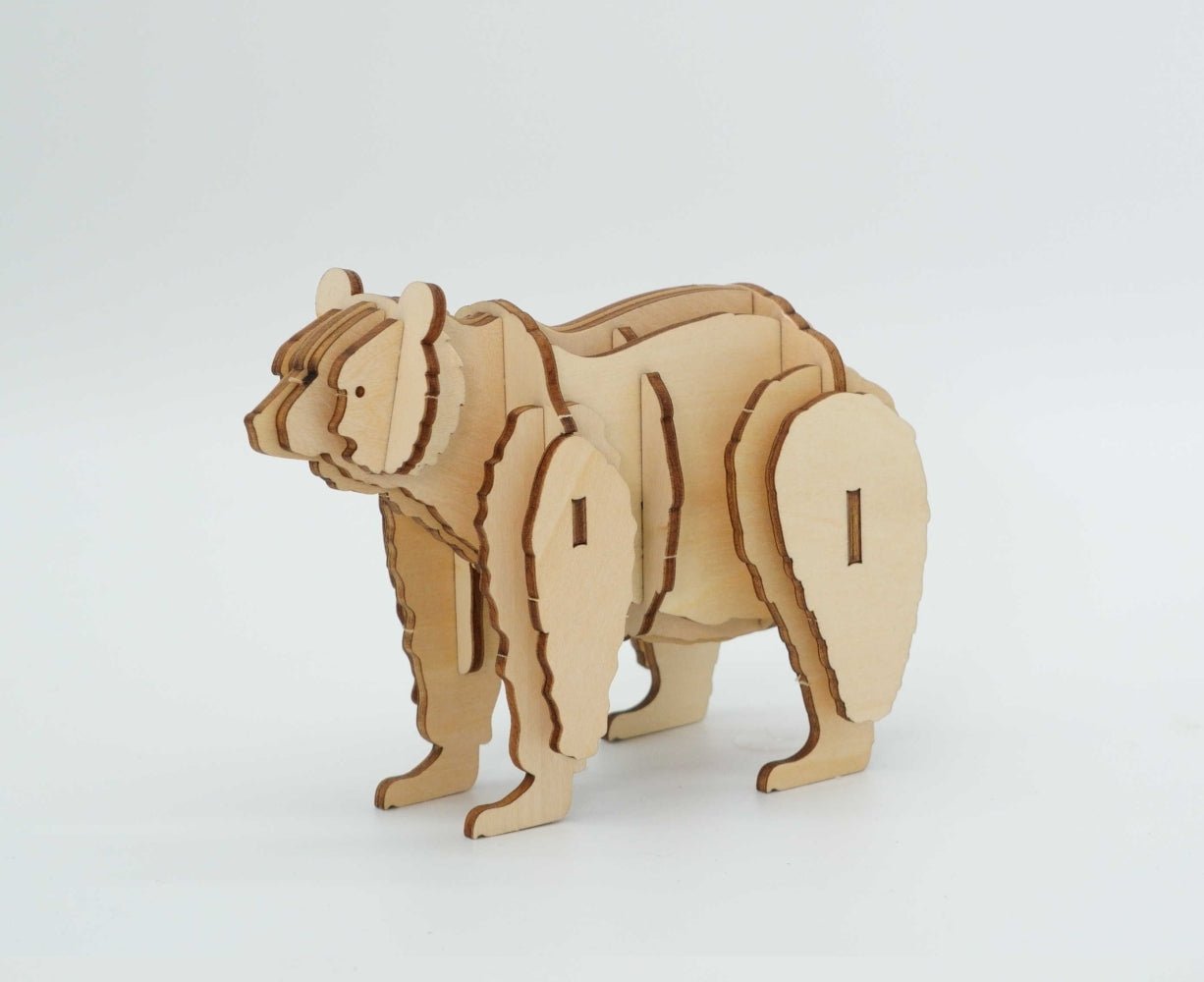 3D Black Bear - Flip Toys