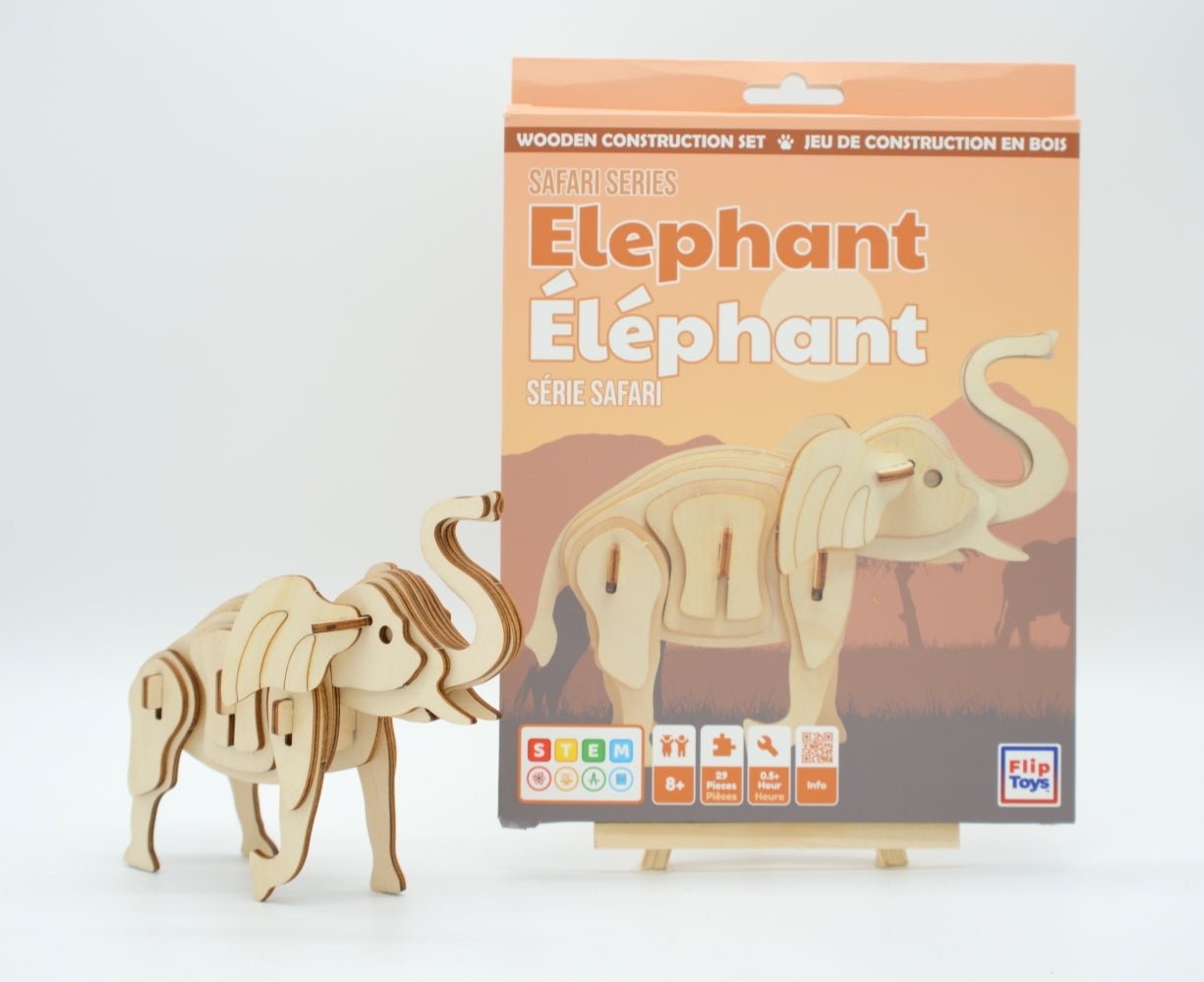 3D Elephant - Flip Toys