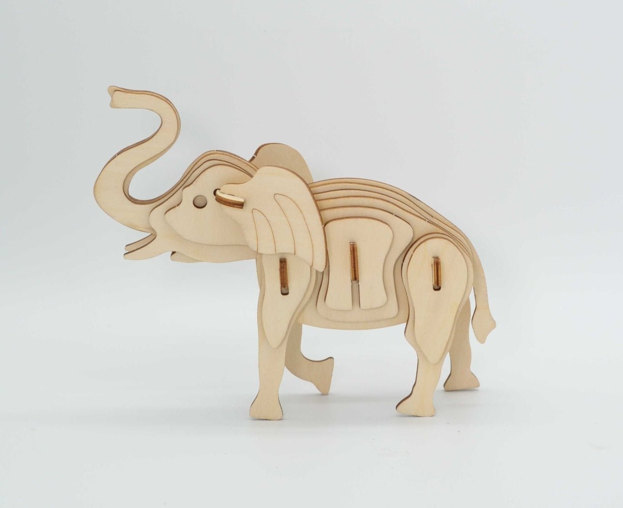 3D Elephant - Flip Toys