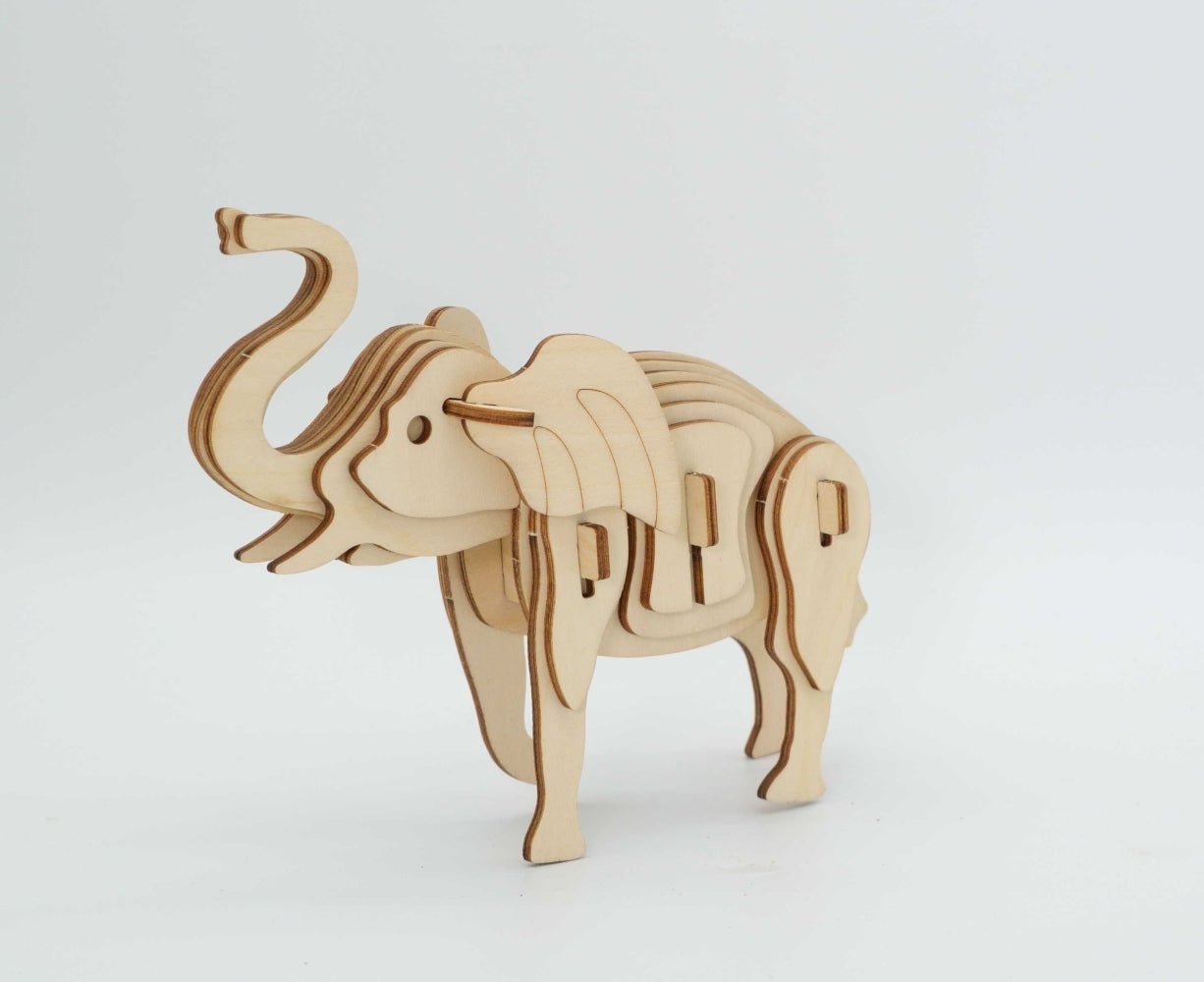 3D Elephant - Flip Toys