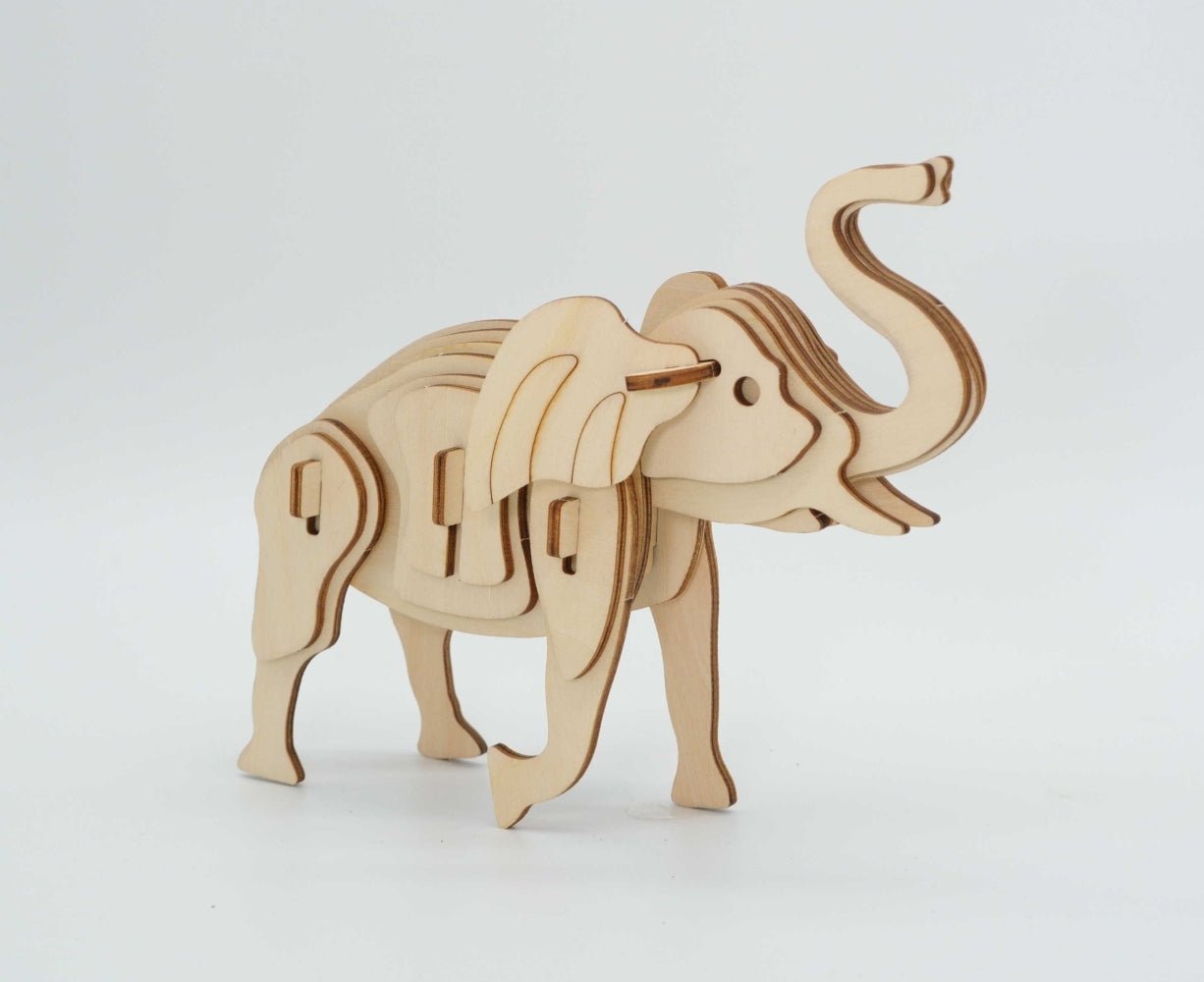 3D Elephant - Flip Toys