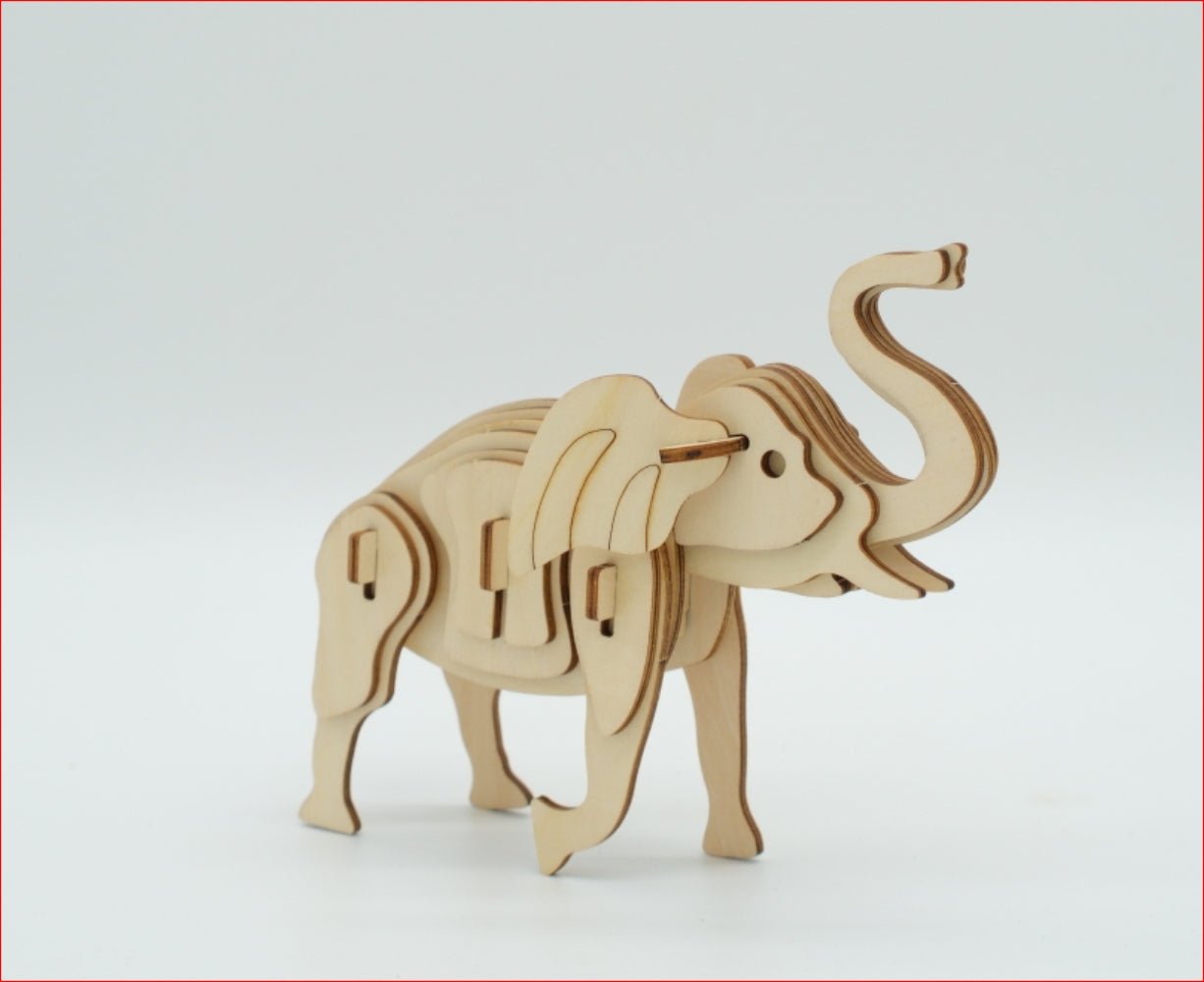 3D Elephant - Flip Toys