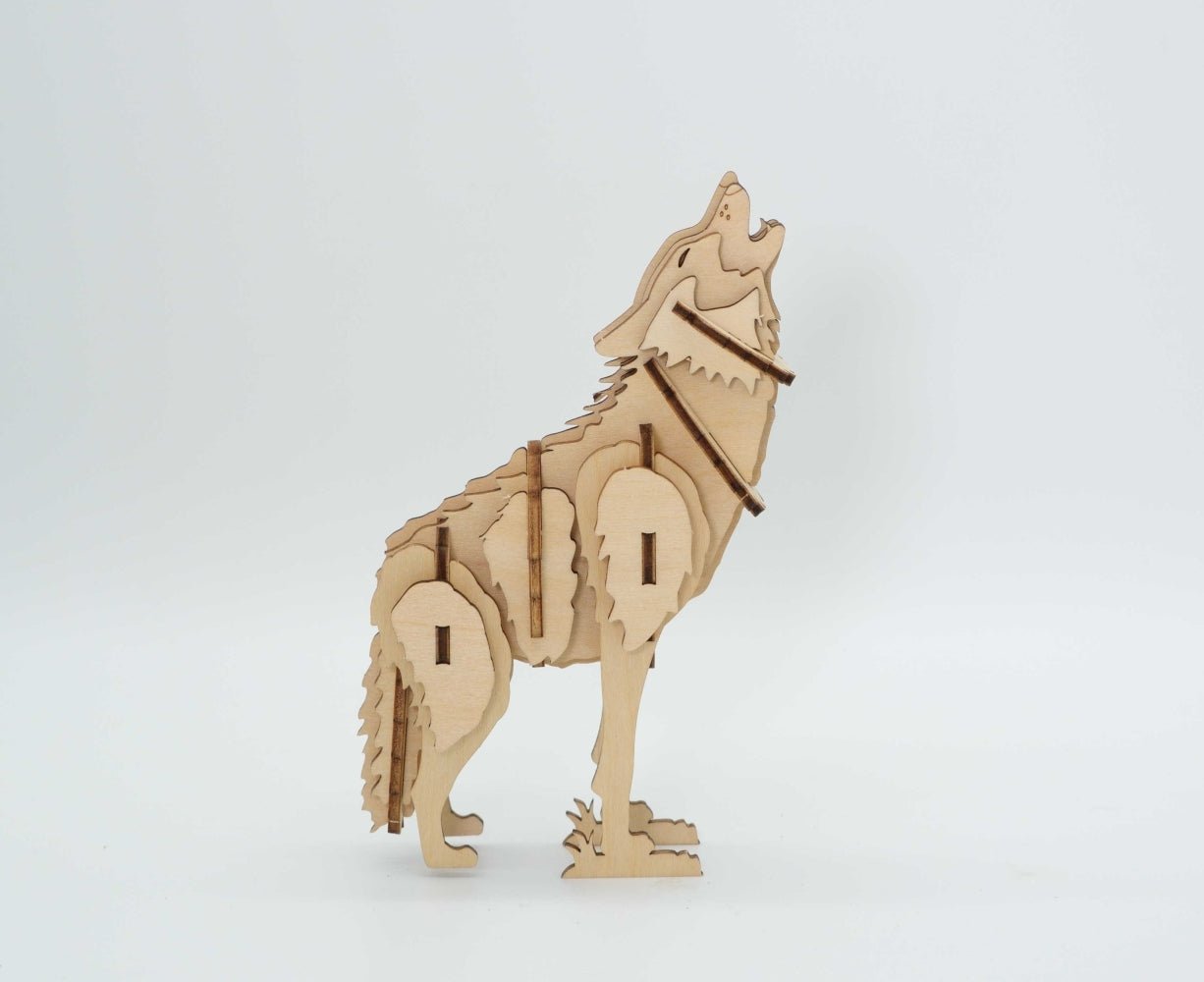 3D Wolf - Flip Toys