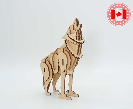 3D Wolf - Flip Toys