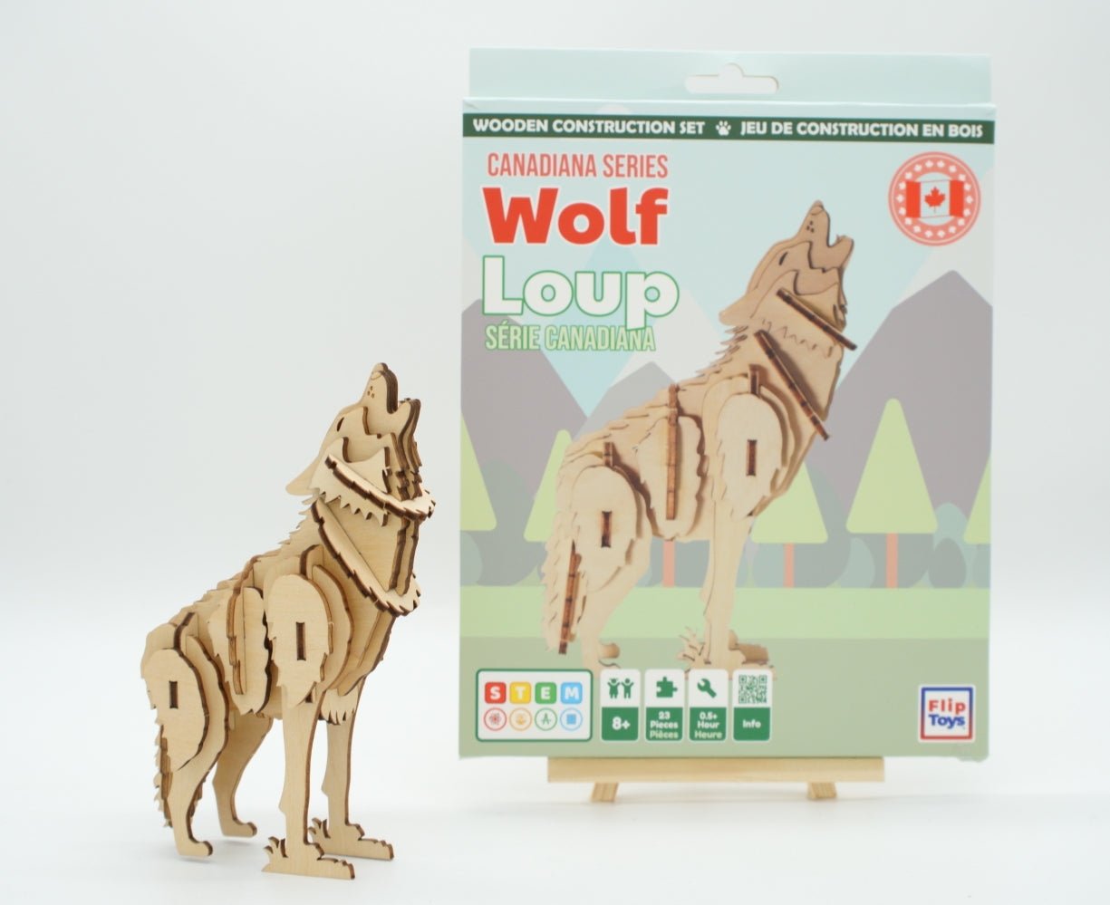 3D Wolf - Flip Toys