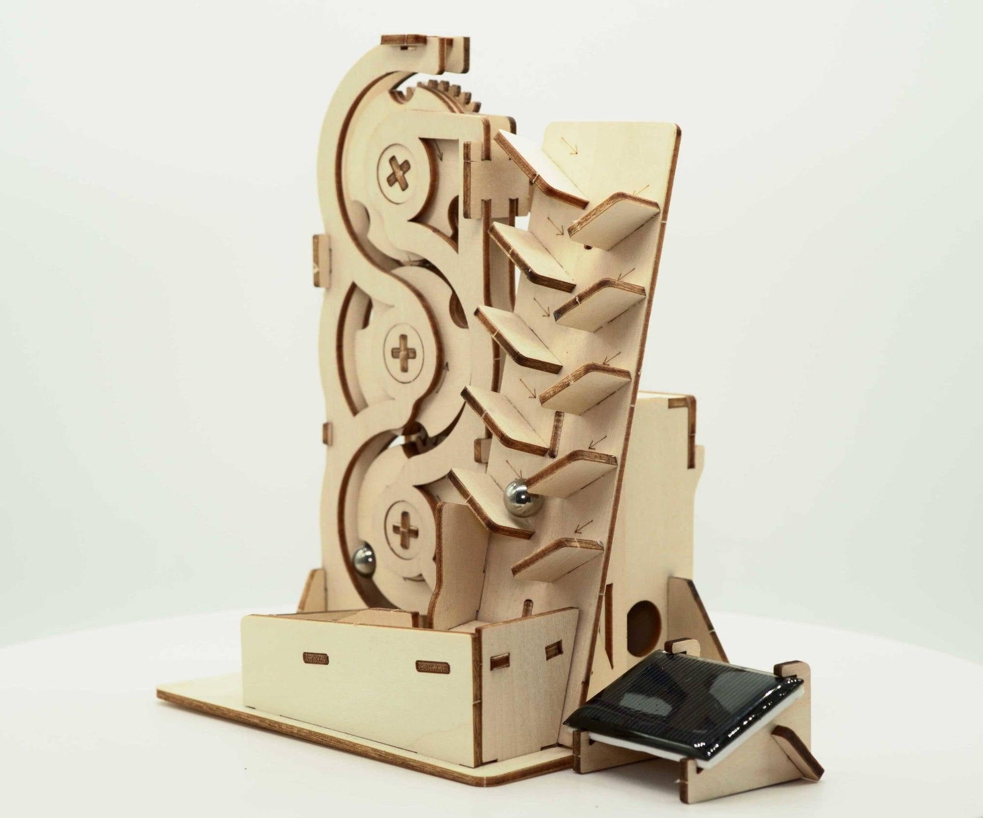 Wooden Marble Run | Zig Zag | Wholesale - Flip Toys