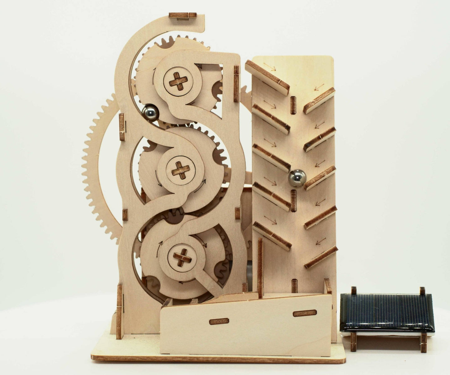 Wooden Marble Run | Zig Zag | Wholesale - Flip Toys